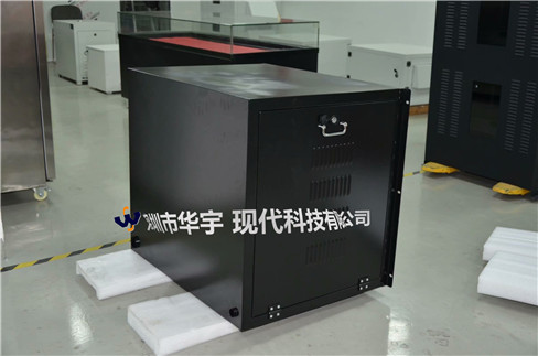 我司21號發貨浙江，為浙江某公司提供定製款恒溫恒濕戶外投影儀安裝櫃(圖3)