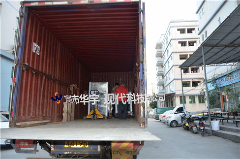 我司21號發貨浙江，為浙江某公司提供定製款恒溫恒濕戶外投影儀安裝櫃(圖4)